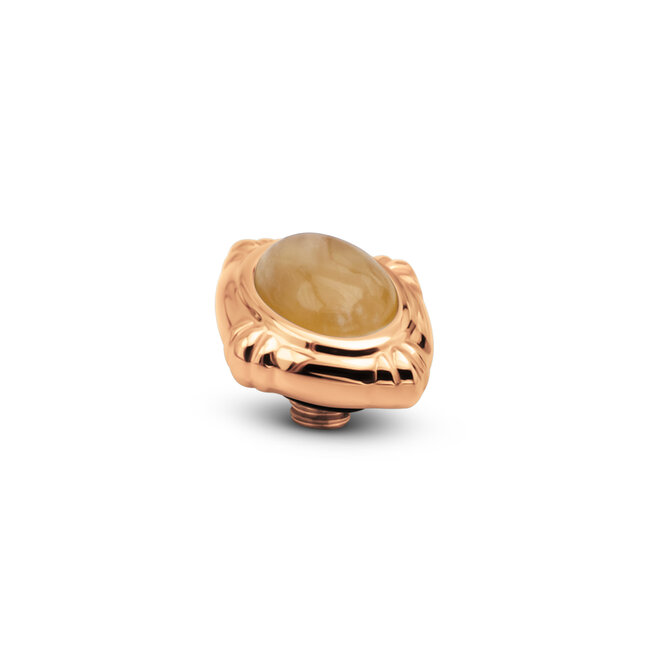 MelanO Twisted Victorian gem Yellow Calcite