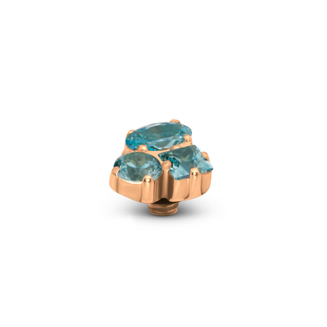 MelanO Twisted Trinity Aquamarine