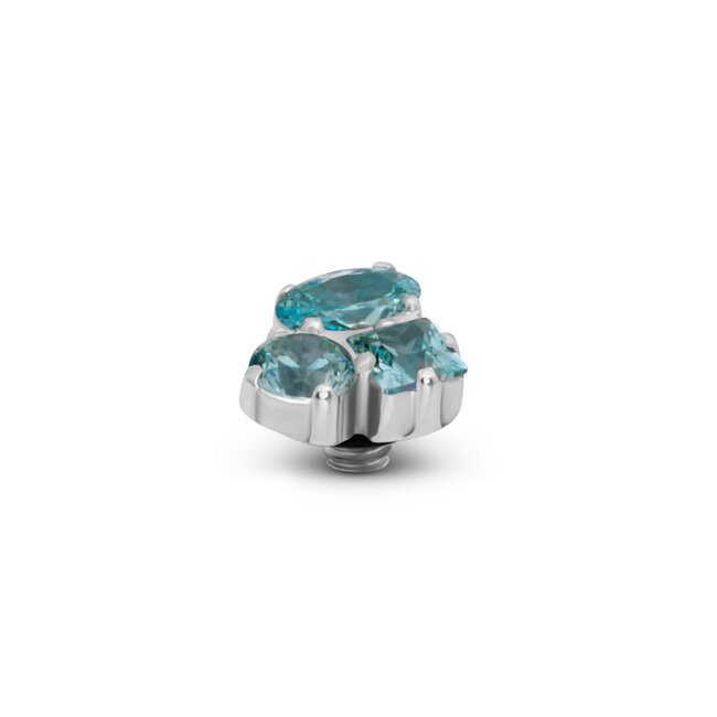 MelanO Twisted Trinity Aquamarine