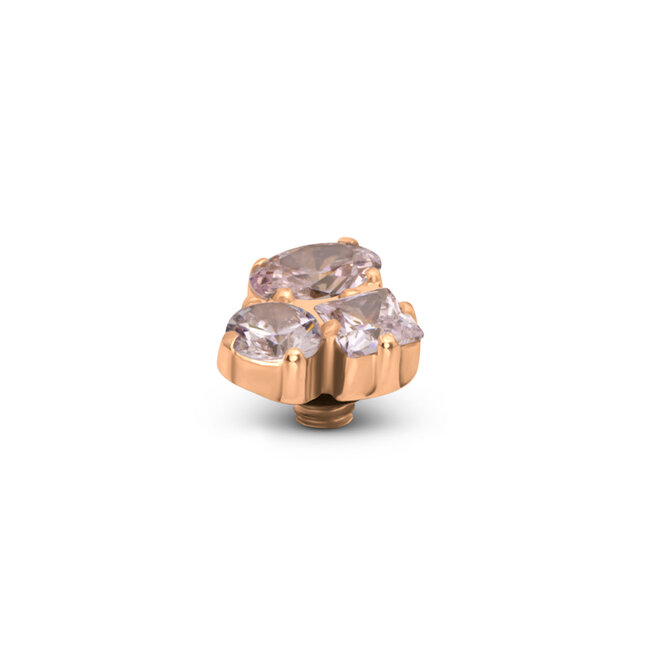 MelanO Twisted Trinity Diamond l pink