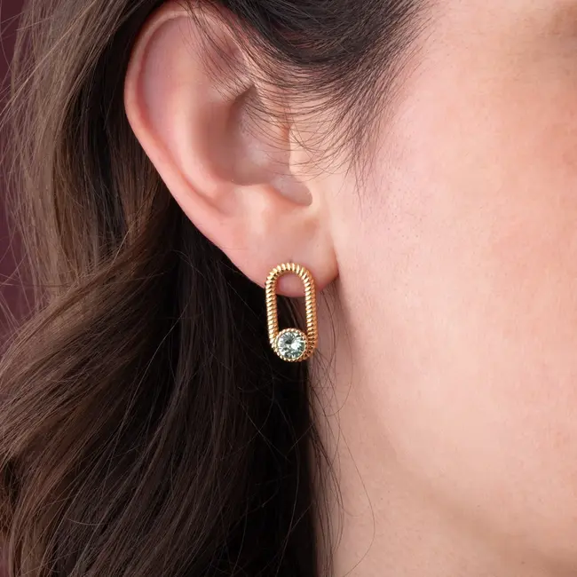 MelanO Twisted Tosca earring