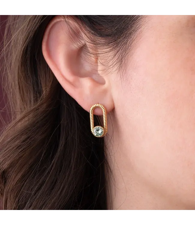 MelanO Twisted Tosca earring