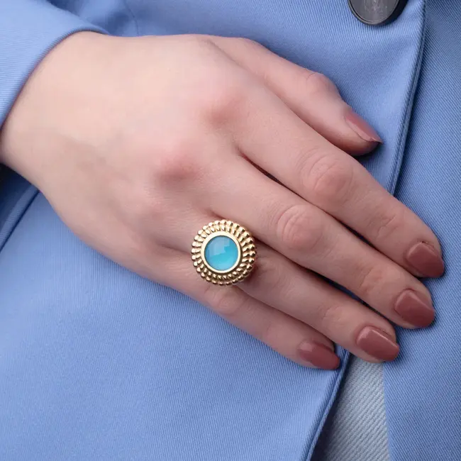 MelanO Kosmic Bali Rope Blue Turquoise