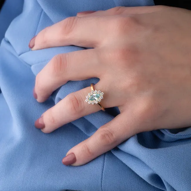 MelanO Twisted Stellar Marq Aquamarine