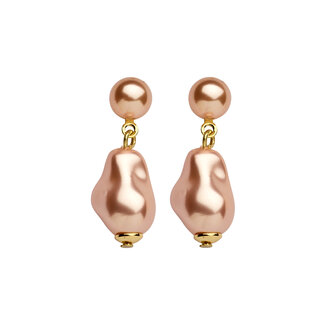 Les Cordes Oorring Dadelief Vieux Roze