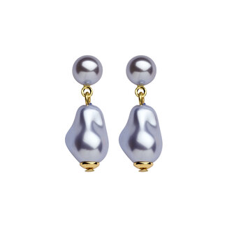 Les Cordes Oorring Dadelief Lichtblauw