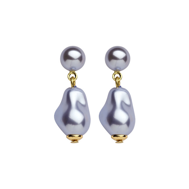 Les Cordes Oorring Dadelief Lichtblauw