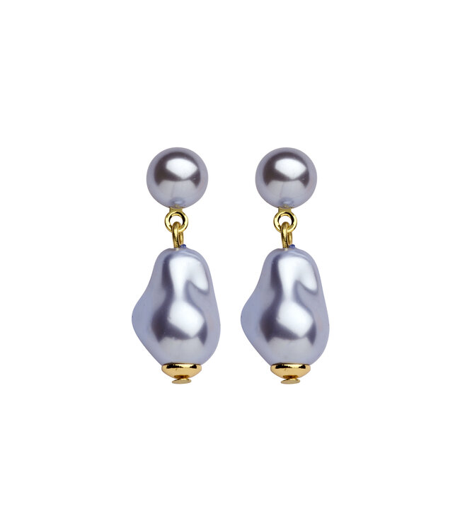 Les Cordes Oorring Dadelief Lichtblauw