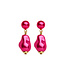 Les Cordes Oorring Dadelief Fuchsia