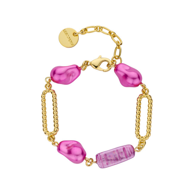 Les Cordes Armband Dadelief Fuchsia