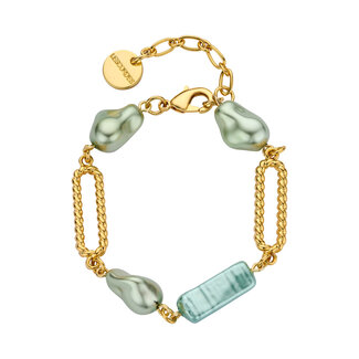 Les Cordes Armband Dadelief Groen