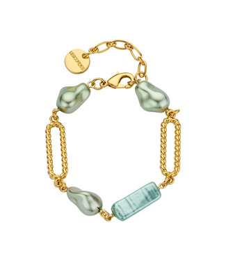 Les Cordes Armband Dadelief Groen