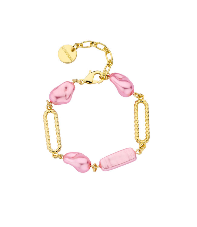 Les Cordes Les Cordes - Armband Lichtroze