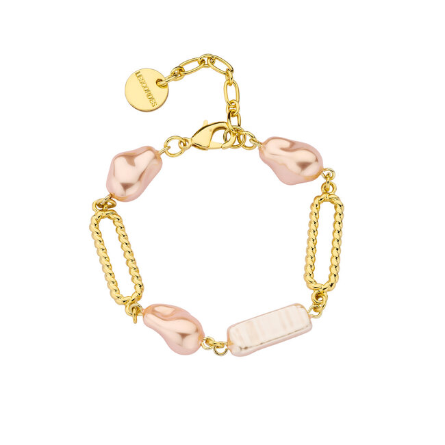 Les Cordes Armband Dadelief Vieux Roze