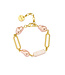 Les Cordes Les Cordes - Armband Vieux Roze