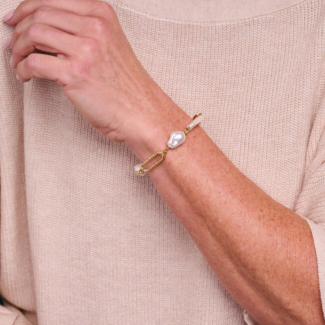 Les Cordes Les Cordes - Armband Wit