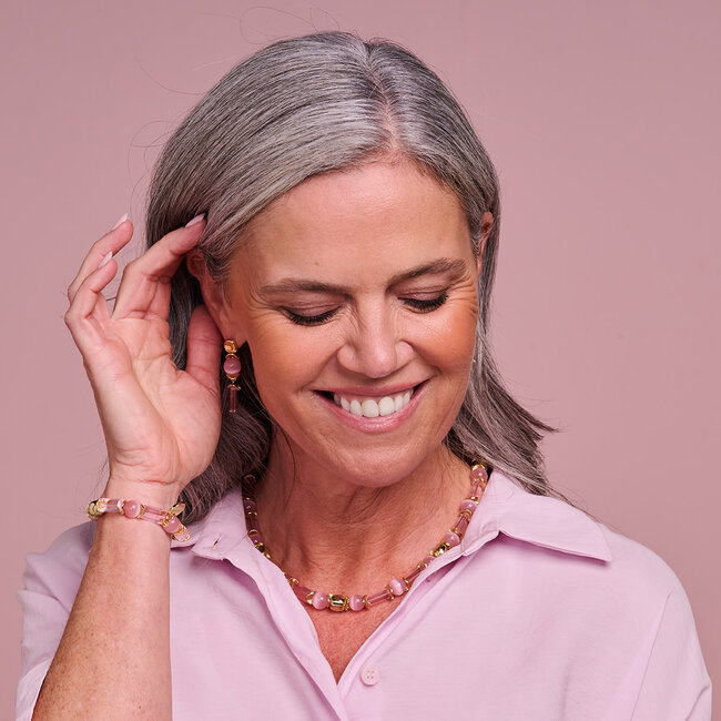 Les Cordes Les Cordes - Halsketting Roze