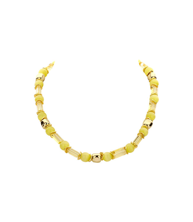 Les Cordes Les Cordes - Halsketting Geel