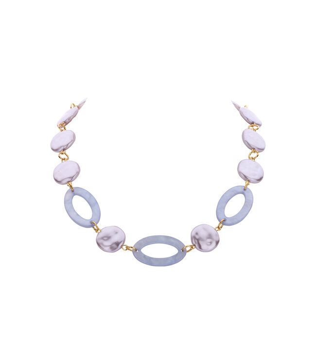 Les Cordes Les Cordes - Halsketting Grijs