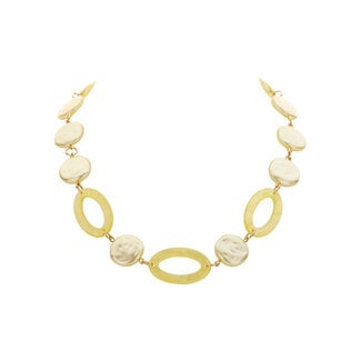 Les Cordes Les Cordes - Halsketting Geel