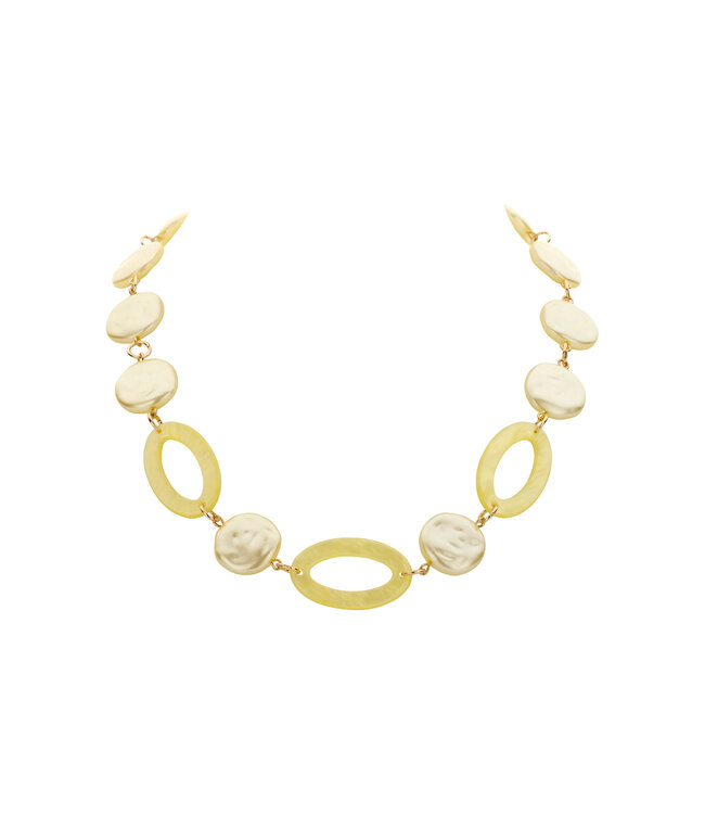 Les Cordes Les Cordes - Halsketting Geel