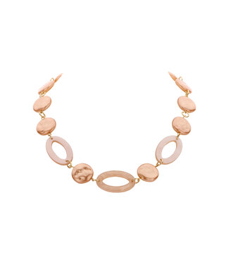 Les Cordes Halsketting Karn Beige