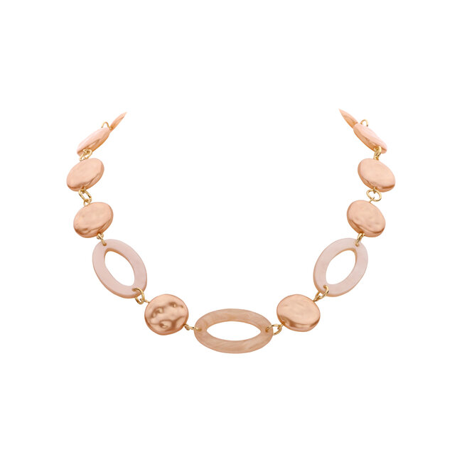Les Cordes Halsketting Karn Beige