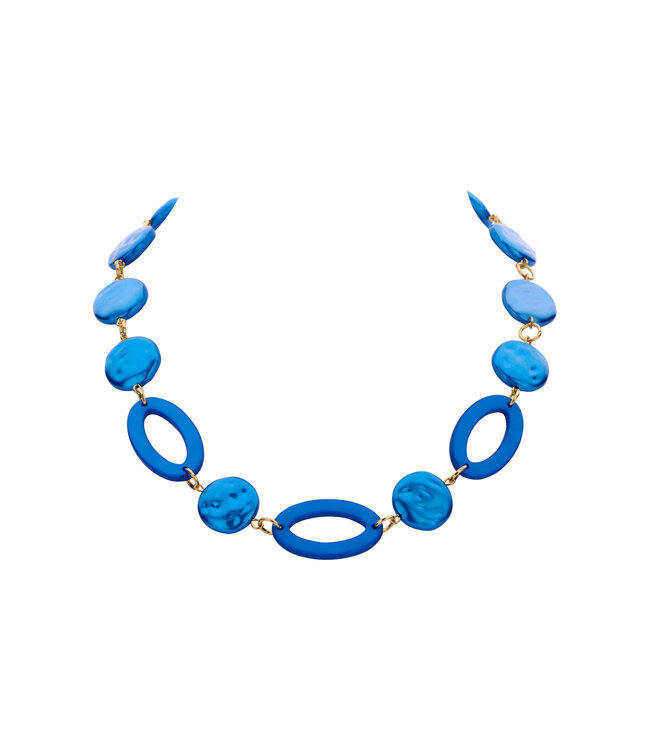 Les Cordes Les Cordes - Halsketting Blauw