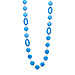 Les Cordes Halsketting Karnlang Blauw