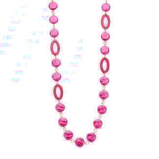 Les Cordes Les Cordes - Halsketting Fuchsia