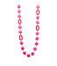 Les Cordes Halsketting Karnlang Fuchsia