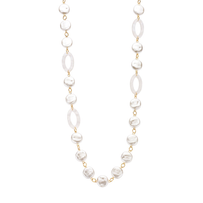 Les Cordes Les Cordes - Halsketting Wit