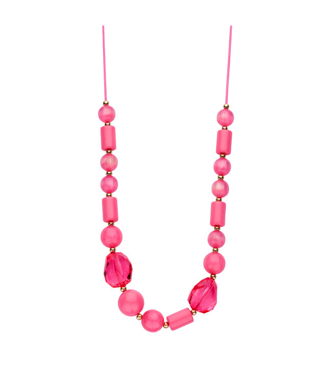 Les Cordes Les Cordes - Halsketting Fuchsia