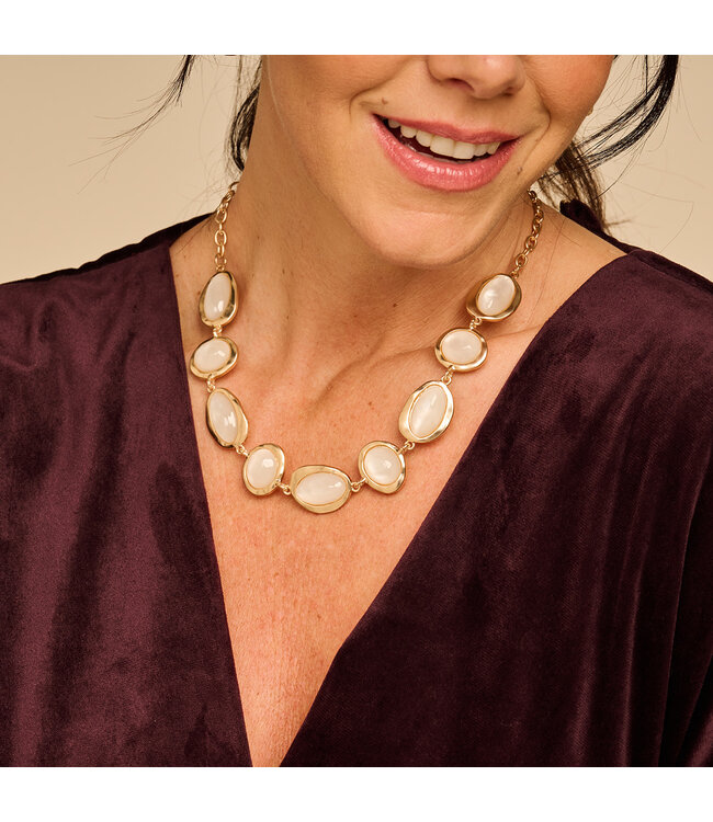 Les Cordes Les Cordes - Halsketting Ecru