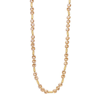 Les Cordes Halsketting Pan89 Beige