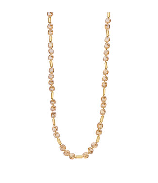 Les Cordes Halsketting Pan89 Beige