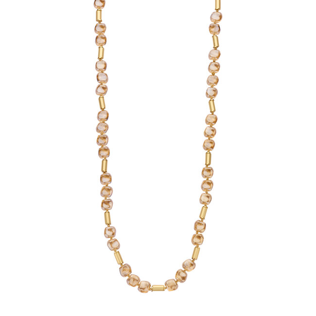 Les Cordes Halsketting Pan89 Beige