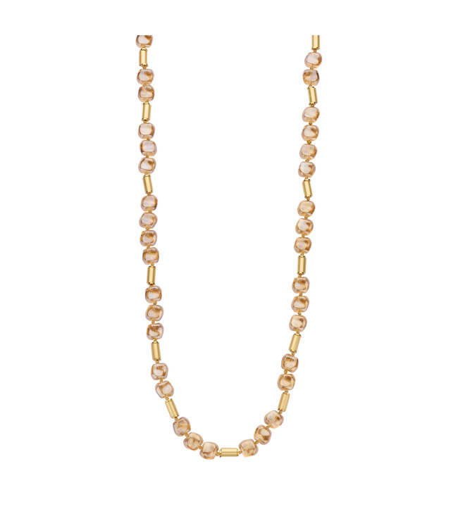 Les Cordes Halsketting Pan89 Beige