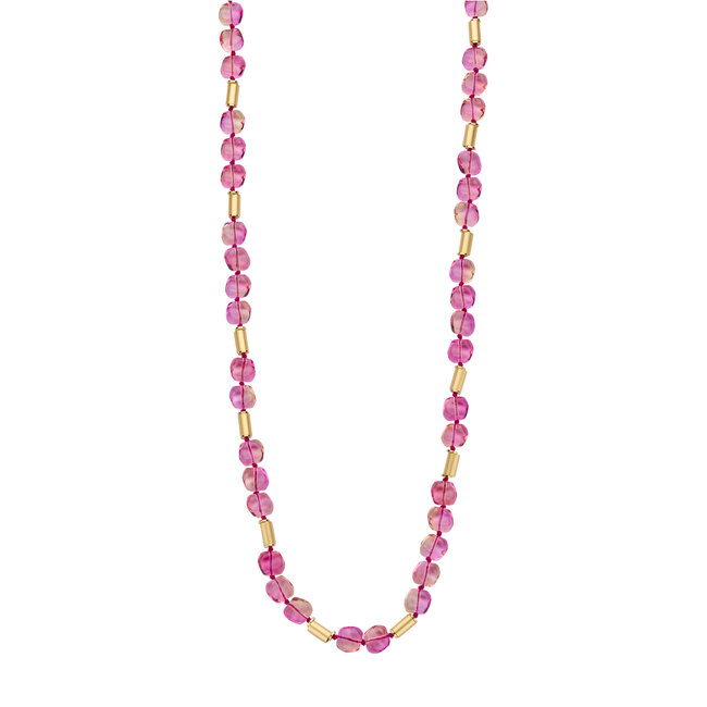 Les Cordes Les Cordes - Halsketting Fuchsia
