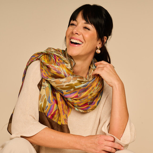 Les Cordes Sjaal LCSCARVES244 Multicolor