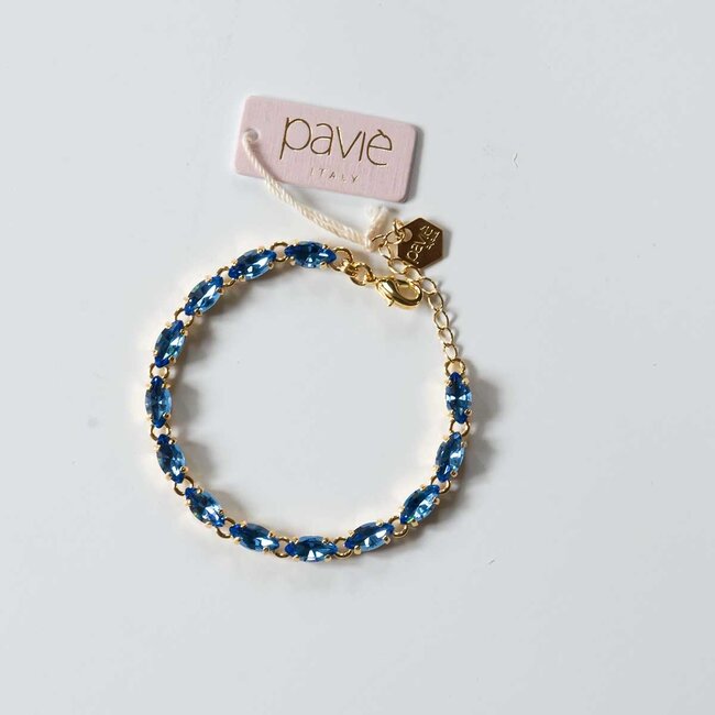Paviè Armband Brina Blu