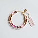 Paviè Armband Breanna Sfumato Fucsia
