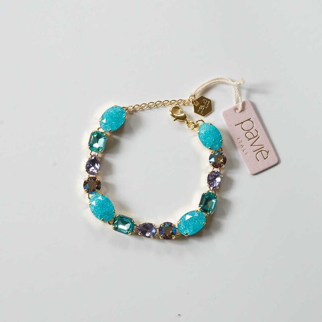 Paviè Armband Ahana Azzurro