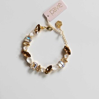 Paviè Armband Adelina Bronzo