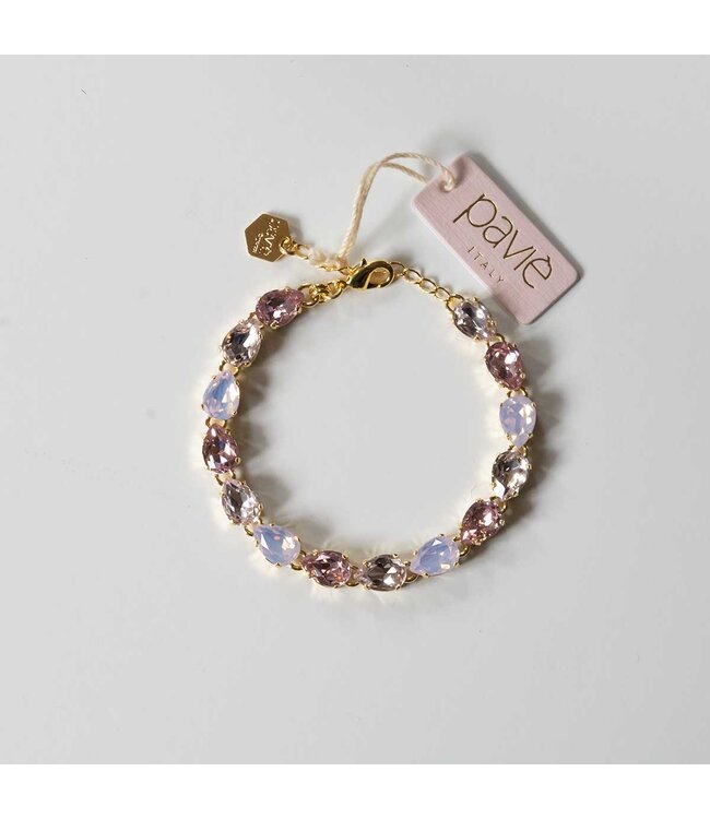 Paviè Armband Bernadette Rosa