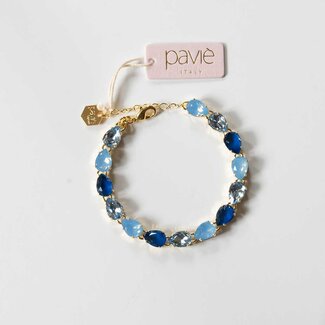 Paviè Armband Bernadetta Azzurro