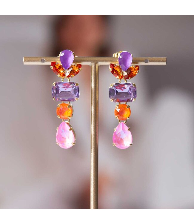 Paviè Oorring Anemona Glicine/Arancione