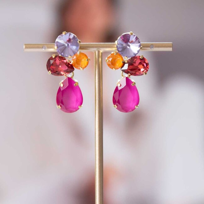 Paviè Paviè - Oorring Fucsia/Glicine