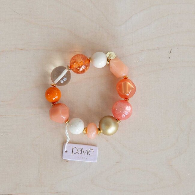 Paviè Armband Carmina Arancione