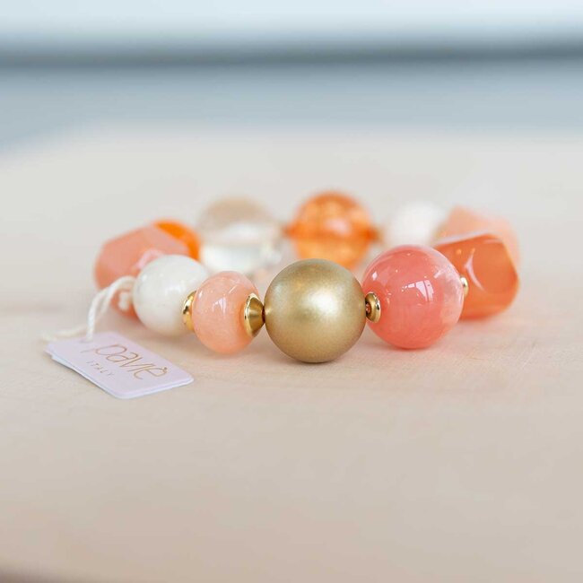 Paviè Armband Carmina Arancione
